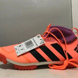 adidas The Gravel Cycling Shoe Women's 7 GX1665 Orange Purple Bike Shoes Men's 6